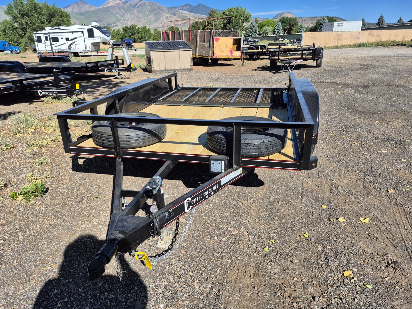 2025 Coffee Creek Tandem Axle Utility/7,000 GVWR/77’x10′