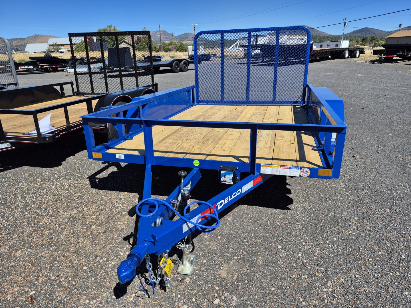 2026 Delco Tandem Axle Utility /7,000 GVWR/77″X10′