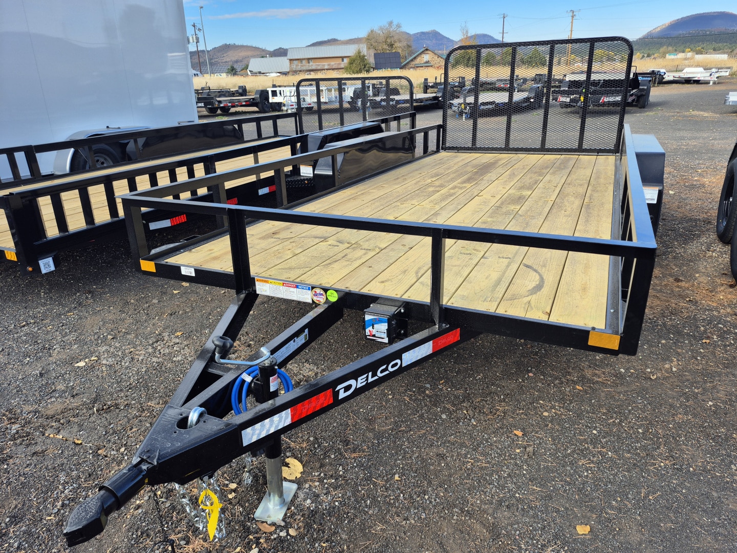 2026 Delco Tandem Axle Utility/7,000 GVWR/83″X16′