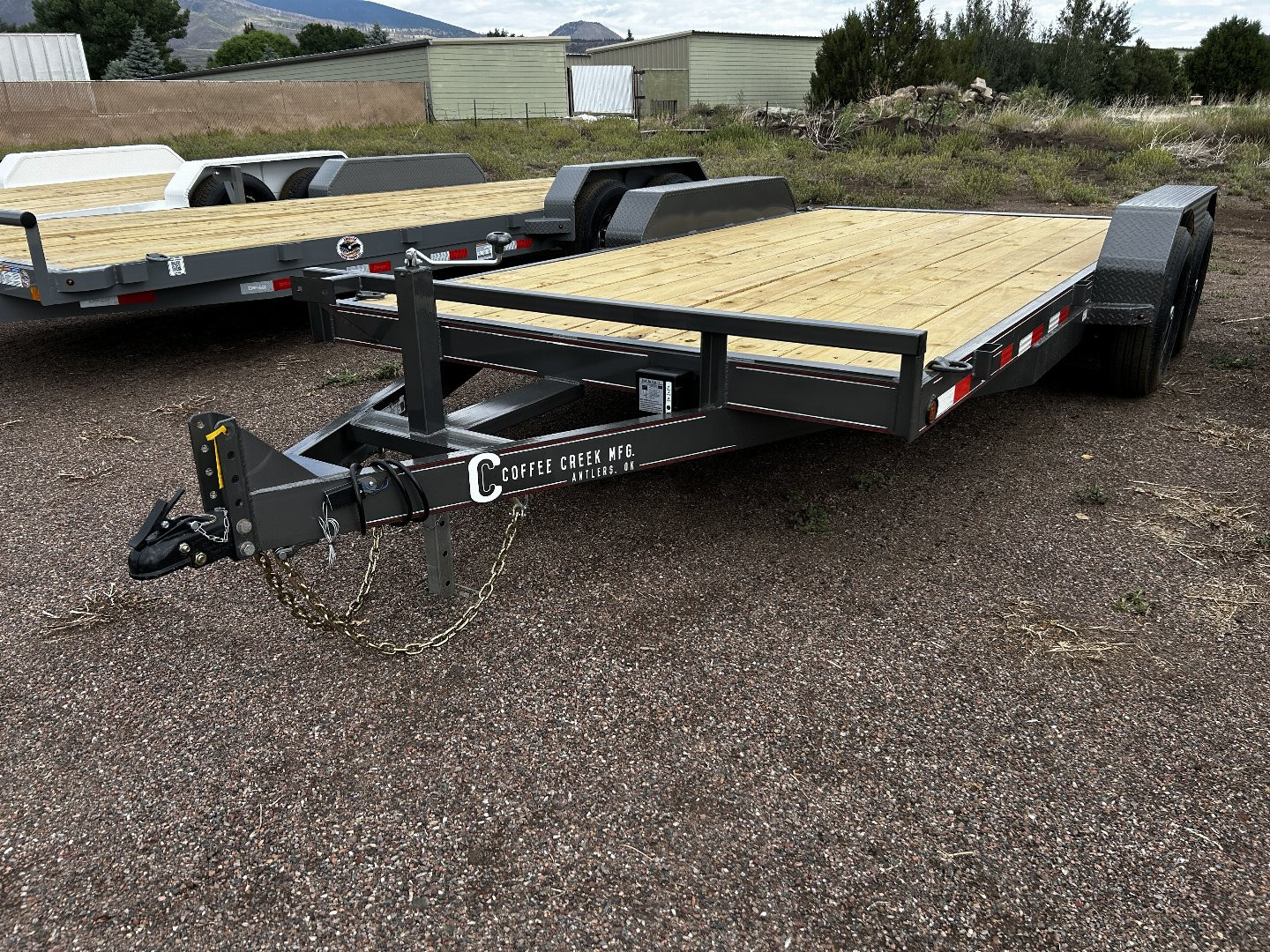 2025 Coffee Creek MFG Car Hauler Tandem Axle Car Hauler/9,990 GVWR/83″x16′