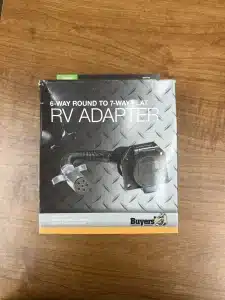 Trailer Adapter, Connector, 6-way to 7-way