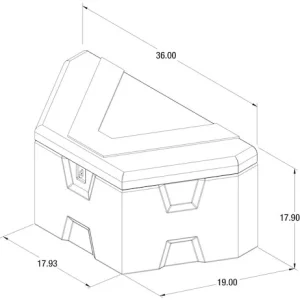 Toolbox – Poly Trailer Tongue Truck Tool Box