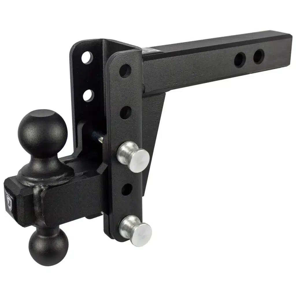Bulletproof Hitch / Heavy Duty 2″ Shank / 4″ Drop / 2-5/16″ & 2″ Ball