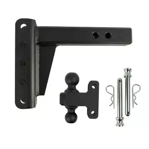 Bulletproof Hitch / Heavy Duty 2″ Shank / 4″ Drop / 2-5/16″ & 2″ Ball