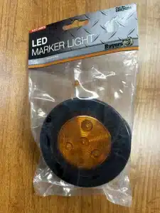LED Circle Marker Light – Orange
