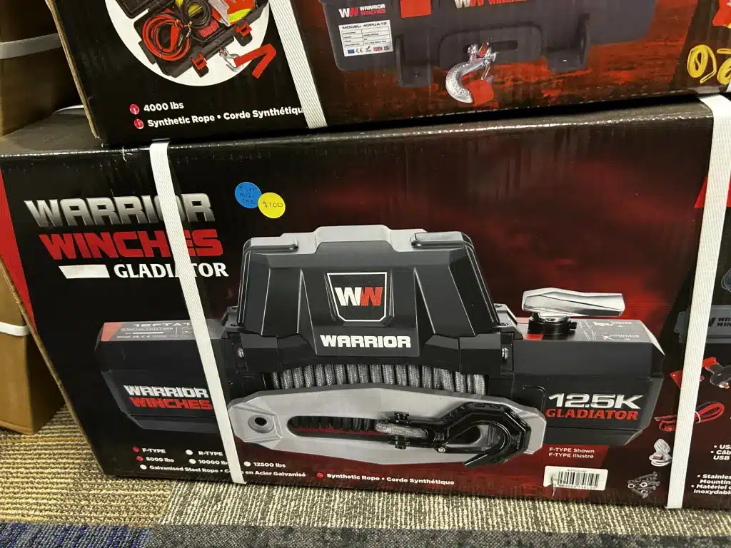 Gladiator F Type 8,000 lbs. 12v Electric Winch w/Armortek Extreme