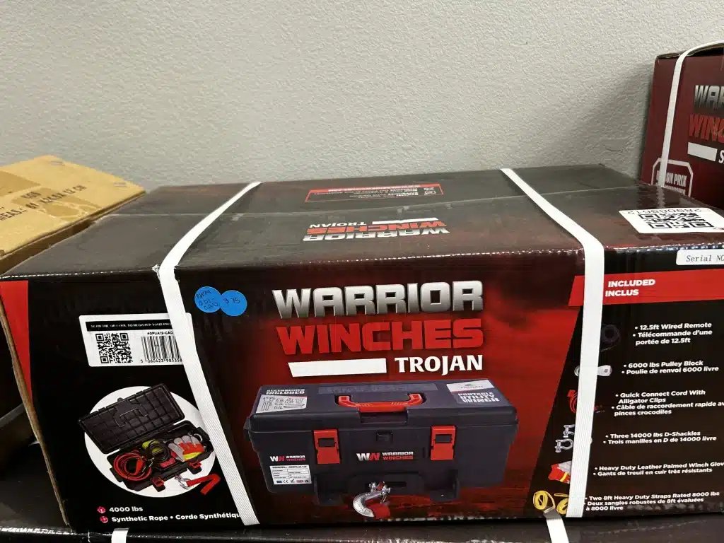 Portable Box Section Winch Mount