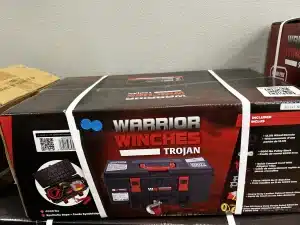 Portable Box Section Winch Mount