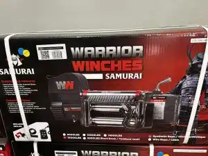 Samurai 10,000 lbs. 12v Electric Winch w/Synthetic Rope