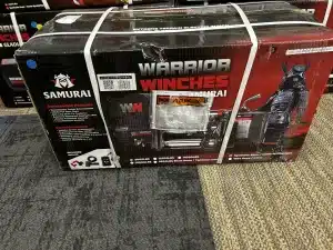 Trojan 4,000 lbs. Utility 12V Electric Winch w/Synthetic Rope