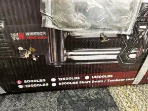 Trojan 4,000 lbs. Utility 12V Electric Winch w/Synthetic Rope