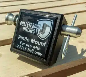 Bulletproof Pintle Attachment / Compatible with Bulletproof Heavy Duty Hitches