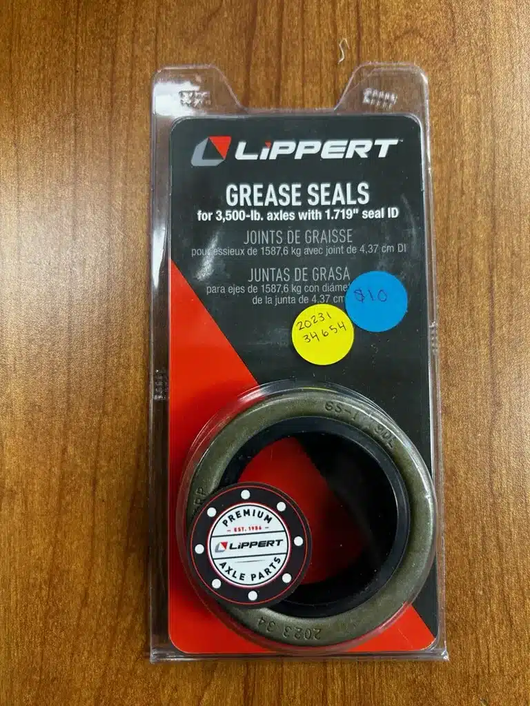 Grease Seals for 3.5k Axles with 1.72ID