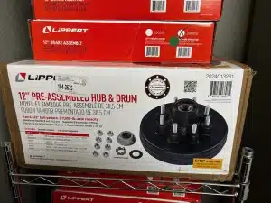 12″ Hub and Drum Brake Assembly