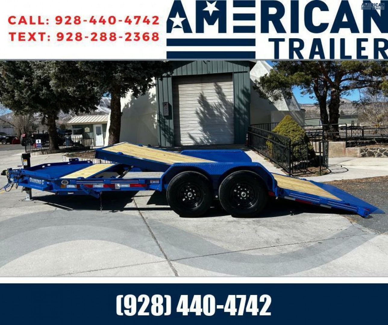 2025 Diamond C Tandem Axle Hyd. Damp. Split Tilt/14,900 GVWR/82″x18′