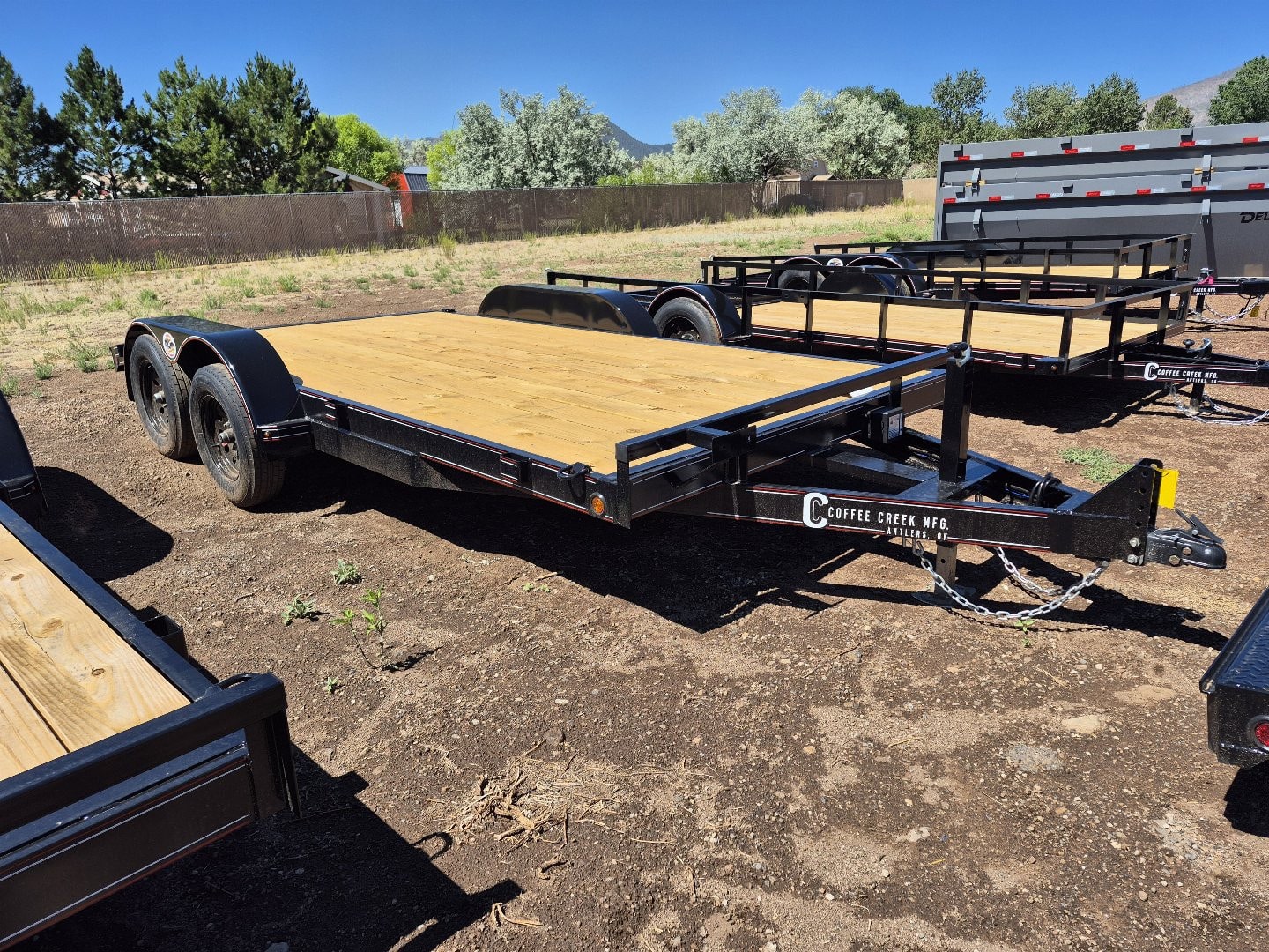 2025 Coffee Creek Tandem Axle Car Hauler/7,000 GVWR/83″x16′