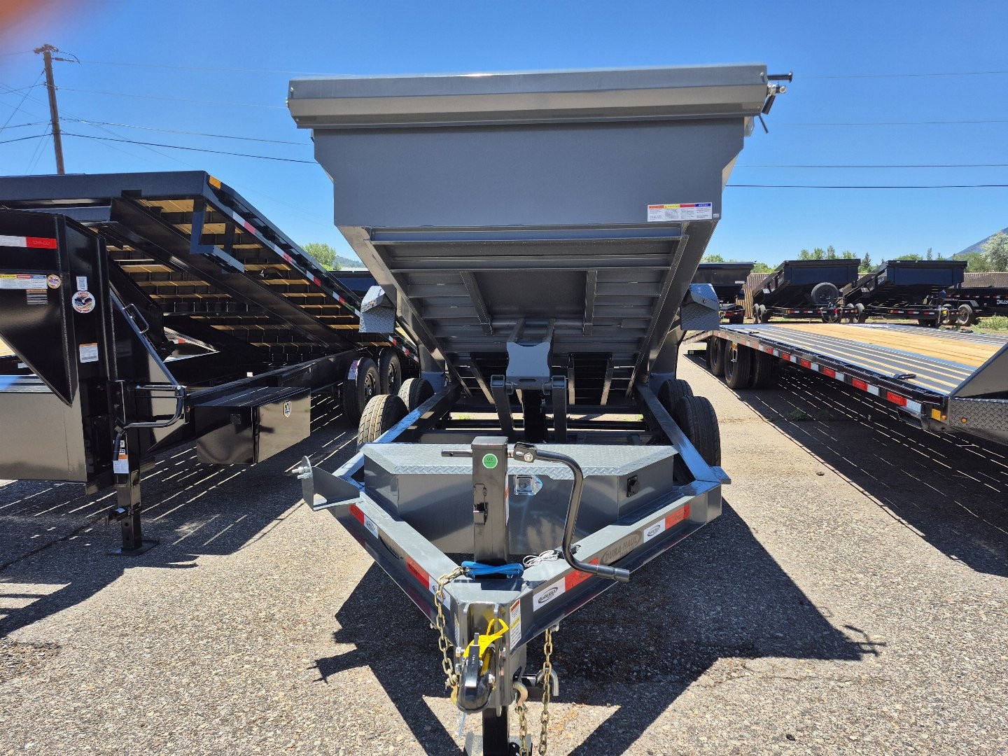 2025 Dura-Haul Tandem Axle Dumper/14,000 GVWR/72″X12’x25″
