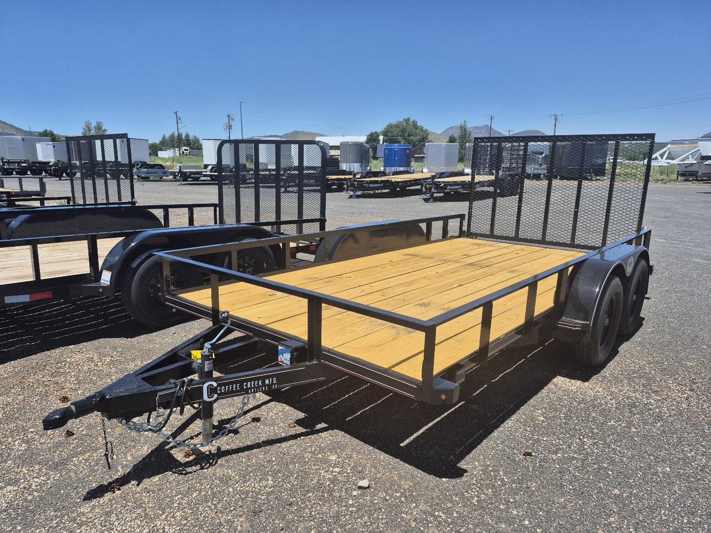 2025 Coffee Creek Tandem Axle Utility/7,000 GVWR/83″x14′