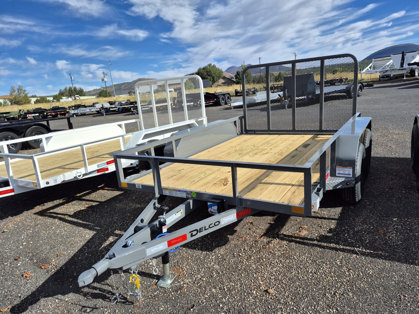 2026 Delco Tandem Axle Utility/7,000 GVWR/77″X10′