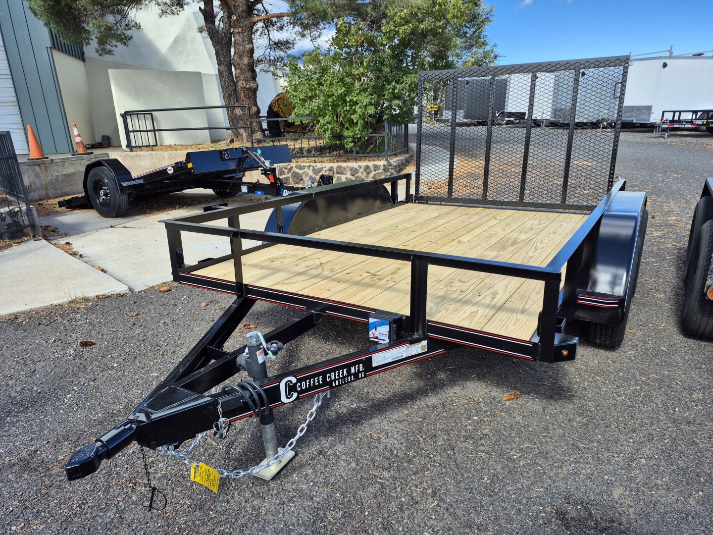2026 Coffee Creek Tandem Axle Utility/7,000 GVWR/77″X10′