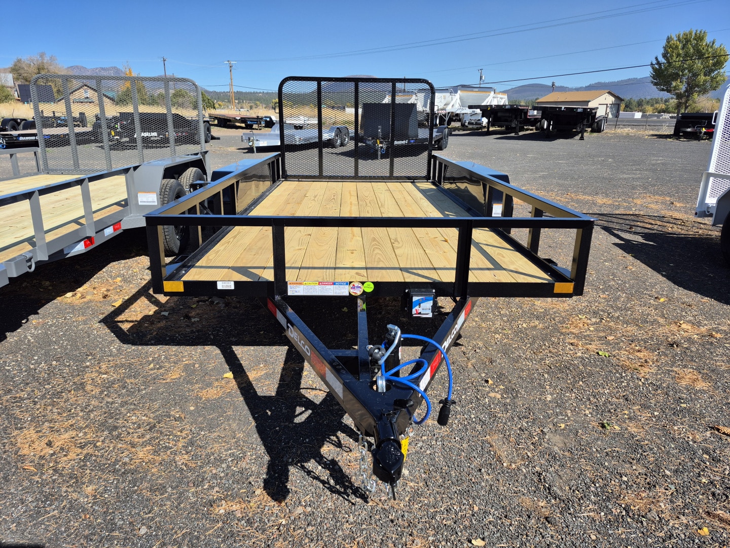2026 Delco Tandem Axe Utility/7,000 GVWR/77″X14′