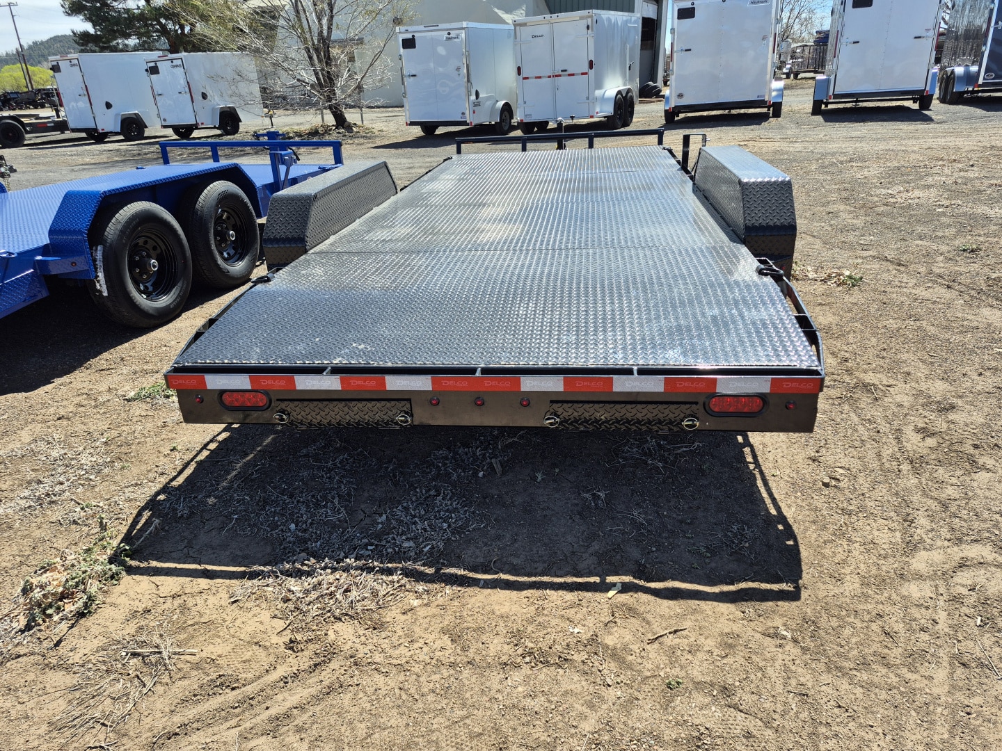 2026 Delco Trailers Tandem Axle Car Hauler/12,000 GVWR/83″X18′