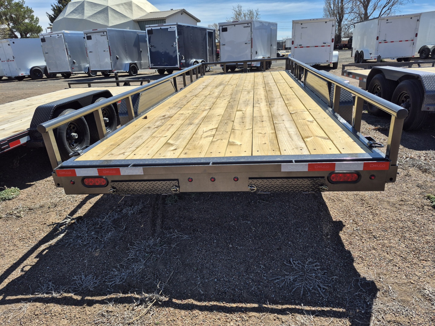 2026 Delco Trailers Tandem Axle Car Hauler/14,000 GVWR/83″X20′