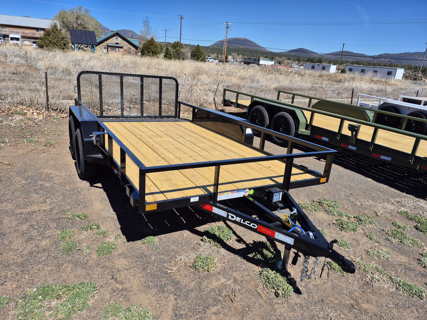 2026 Delco Trailers Tandem Axle Utility/7,000 GVWR/83″x14′