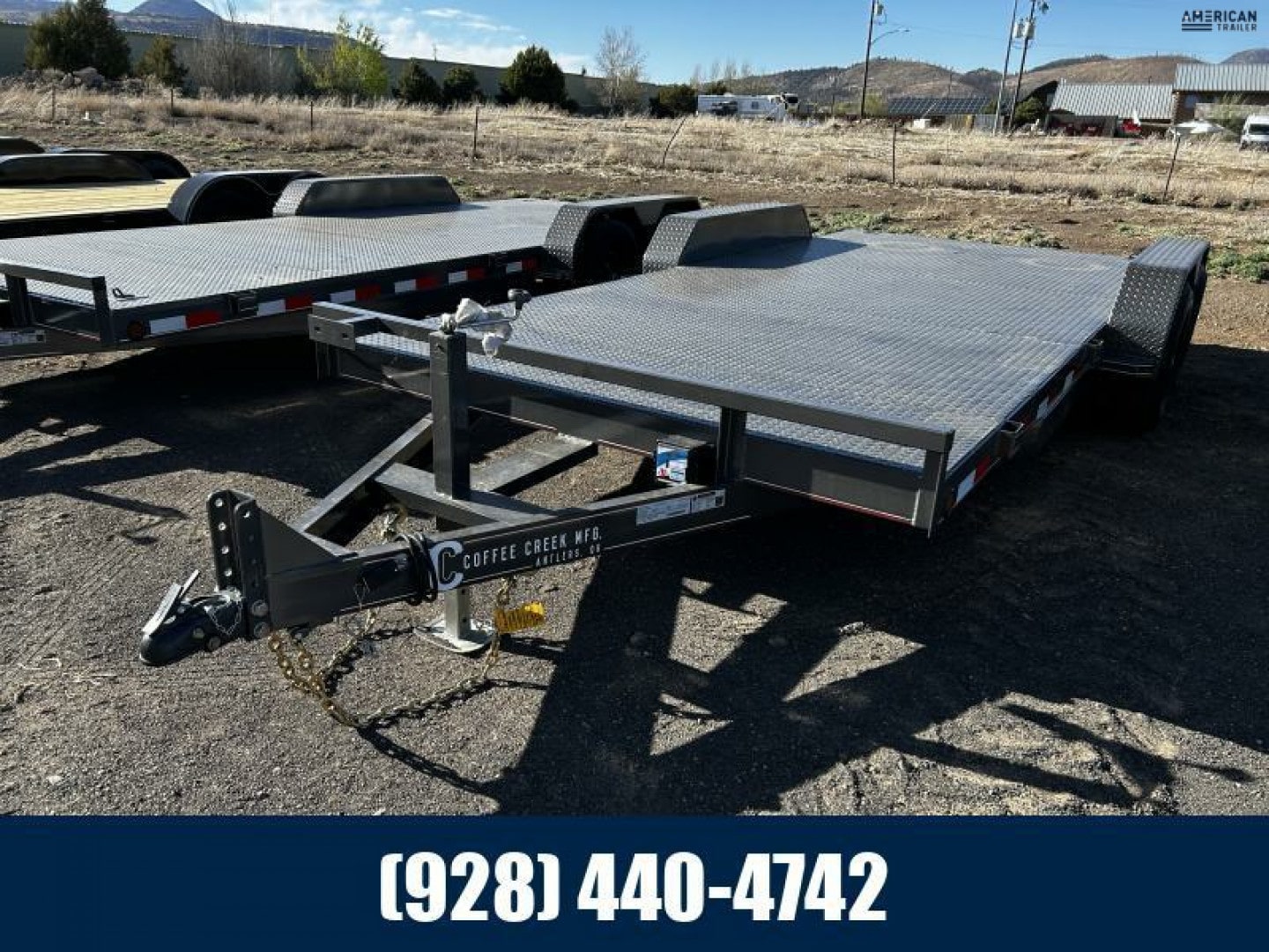 2025 Coffee Creek Tandem Axle Car Hauler/9,990 GVWR/83″x18′
