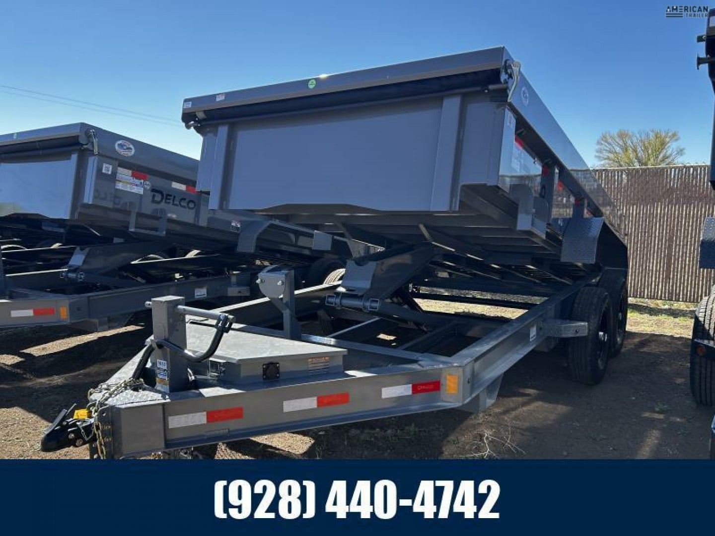 2025 Delco Tandem Axle Dumper/14,000 GVWR/83”x14’x2′