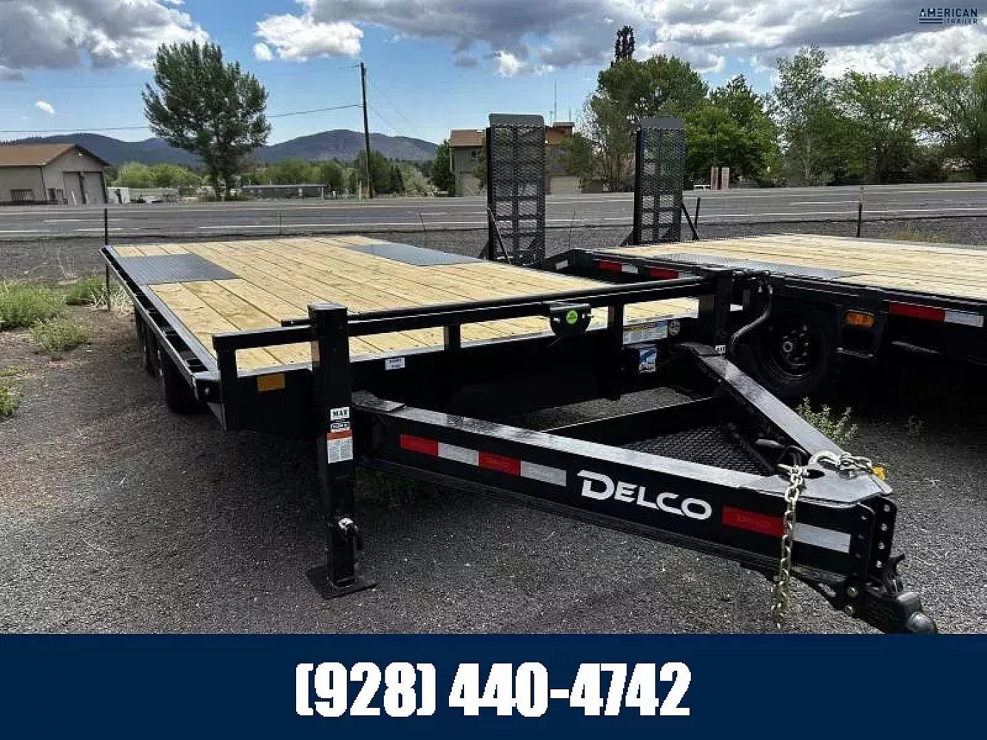 2025 Delco Tandem Axle Deckover/14,000 GVWR/102″x18′