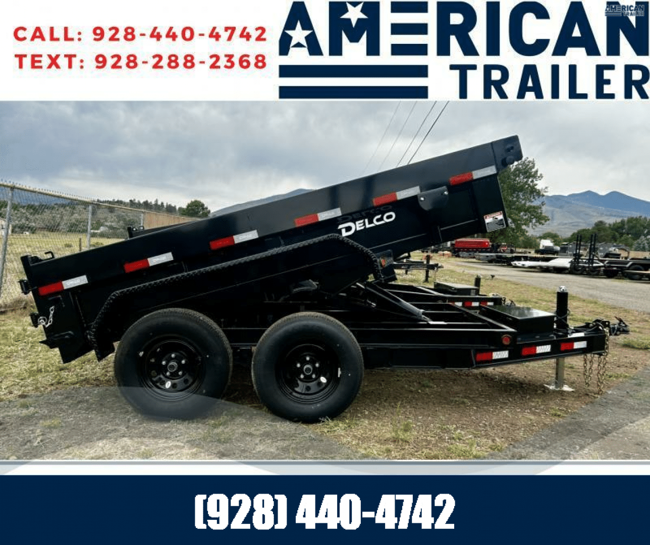 2025 Delco Tandem Axle Dump/7,000 GVWR/60”x10’x18”