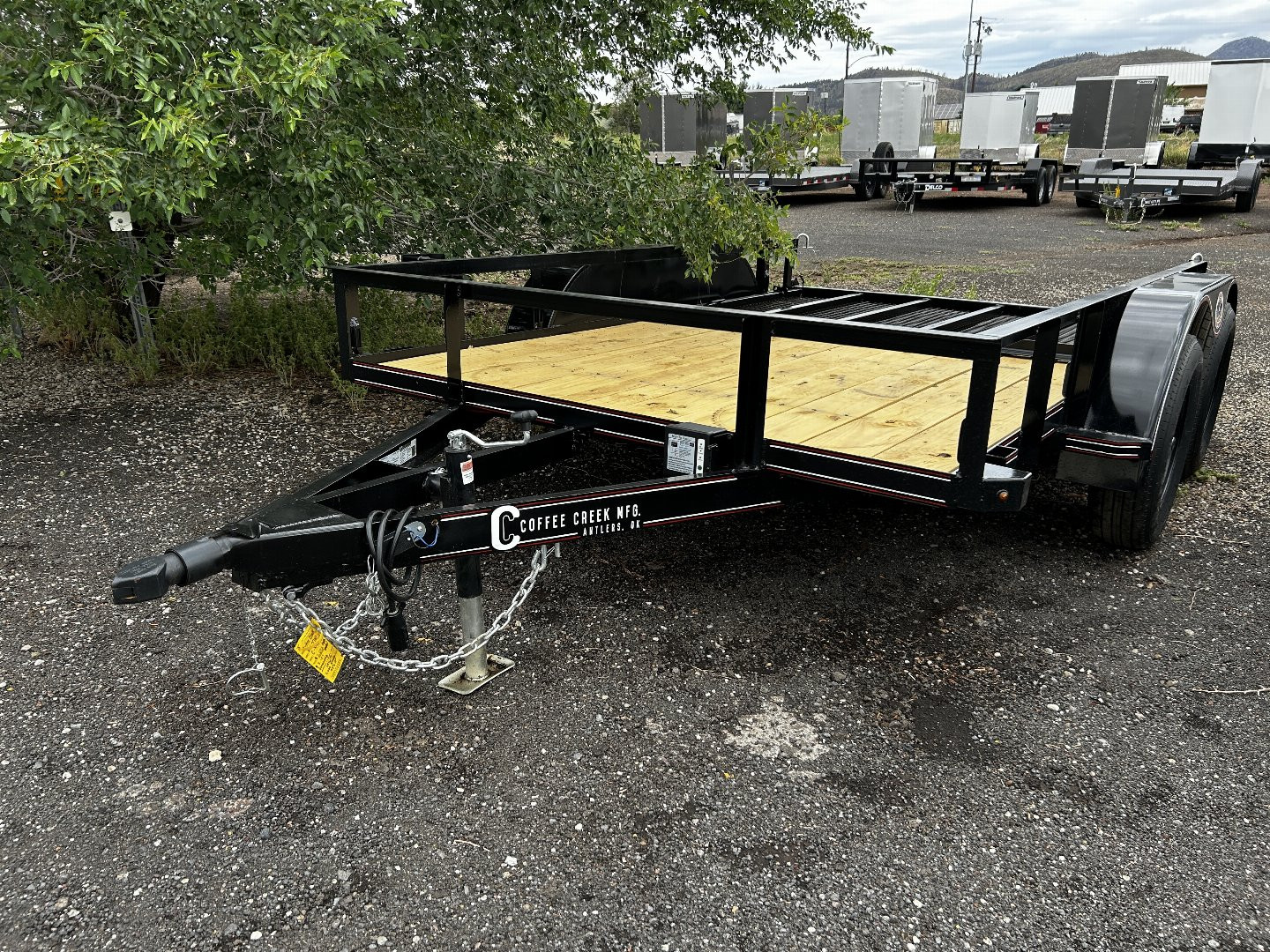 2025 Coffee Creek Tandem Axle Utility/7,000 GVWR/77″x10′