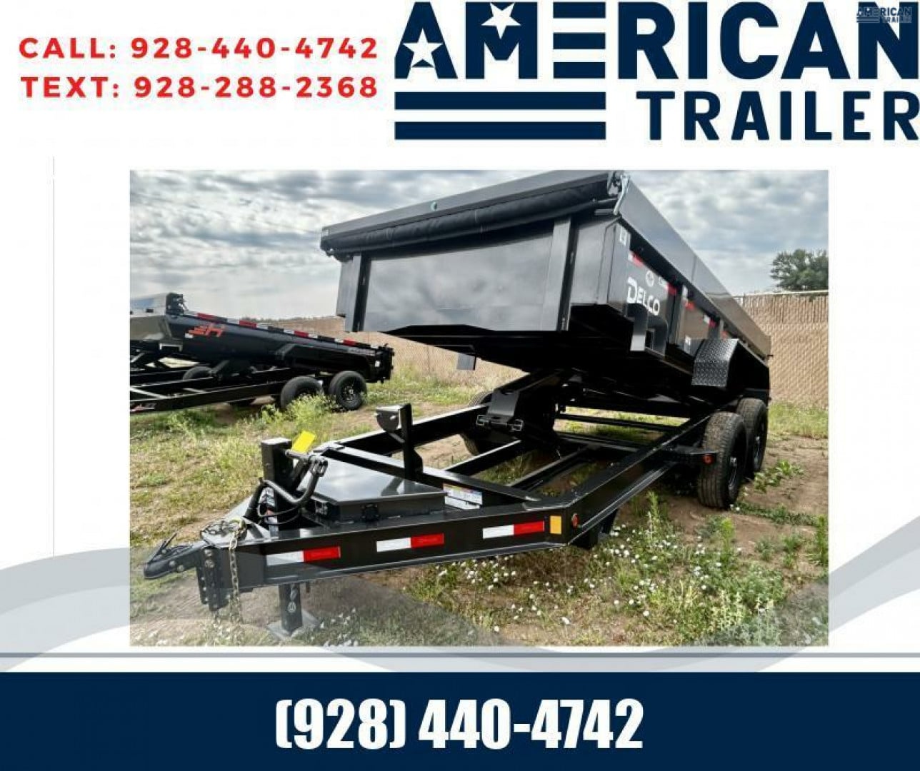 2024 Delco Tandem Axle Dump/14,000 GVWR/83”x14’