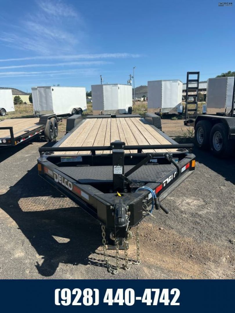 2022 Delco Tandem Axle Equipment Trailer/14,000 GVWR/83″x22′