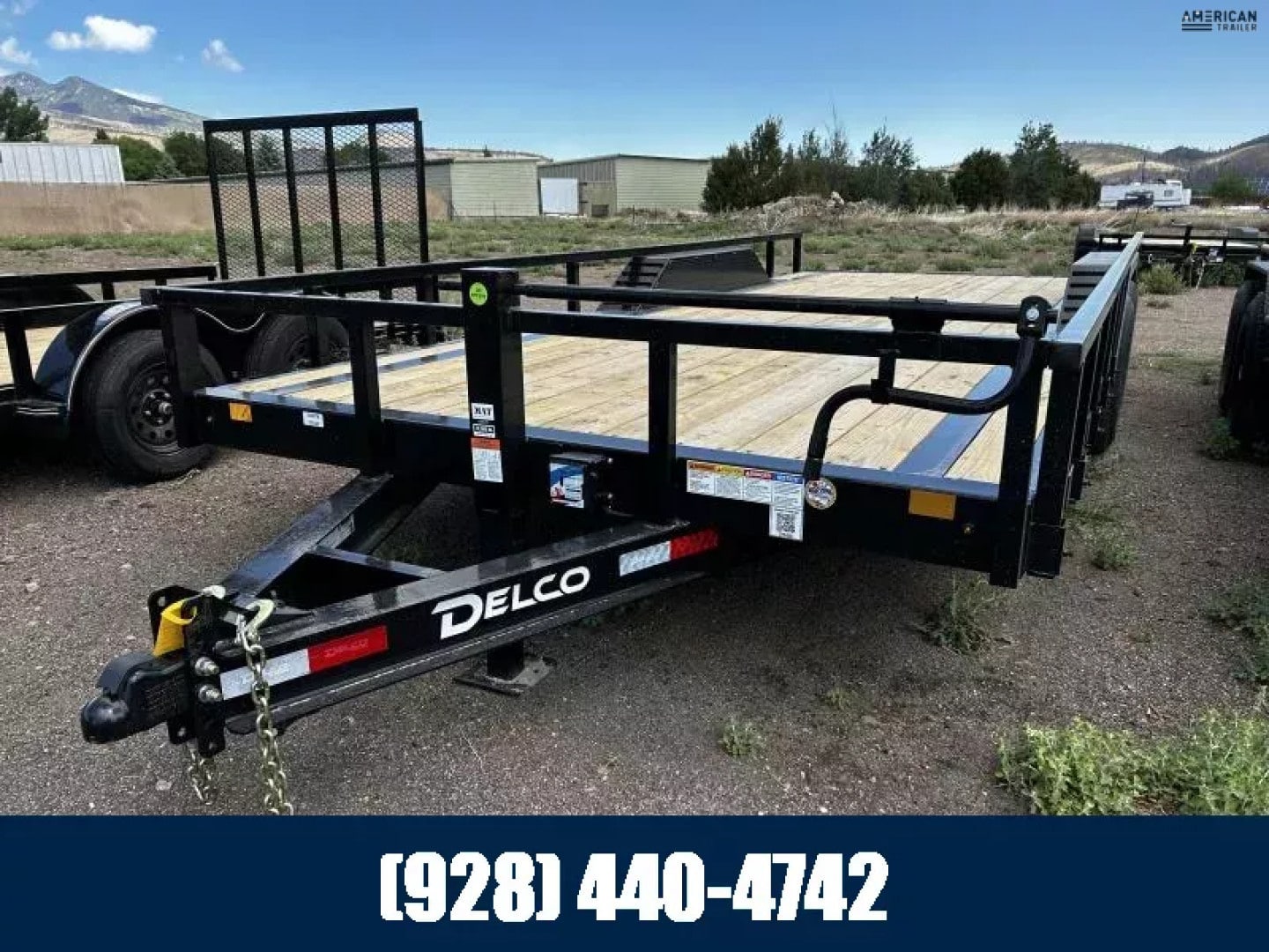 2025 Delco Tandem Axle Car Hauler/14,000 GVWR/102″x20′