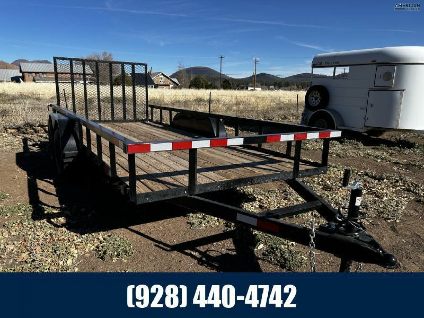 USED “AS IS” 2024 Carry-On Tandem Axle Utility/7,000 GVWR/6’x16′